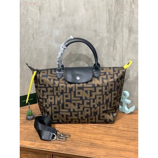 (แท้ 💯%‼) 💕Longchamp LE PLIAGE LGP TOP HANDLE BAG M