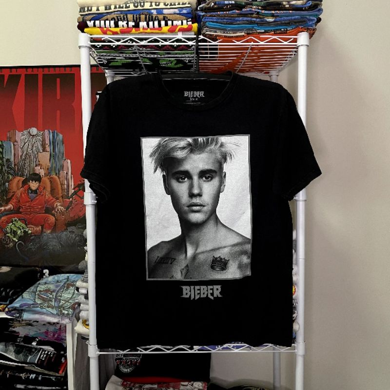 เสื้อยืดมือสอง l Justin Bieber