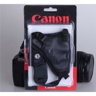 สายรัดข้อมือกล้อง Canon พร้อมแผ่นเพลท ยึดกล้องได้แน่น ช่วยถ่ายภาพให้นิ่งขึ้น