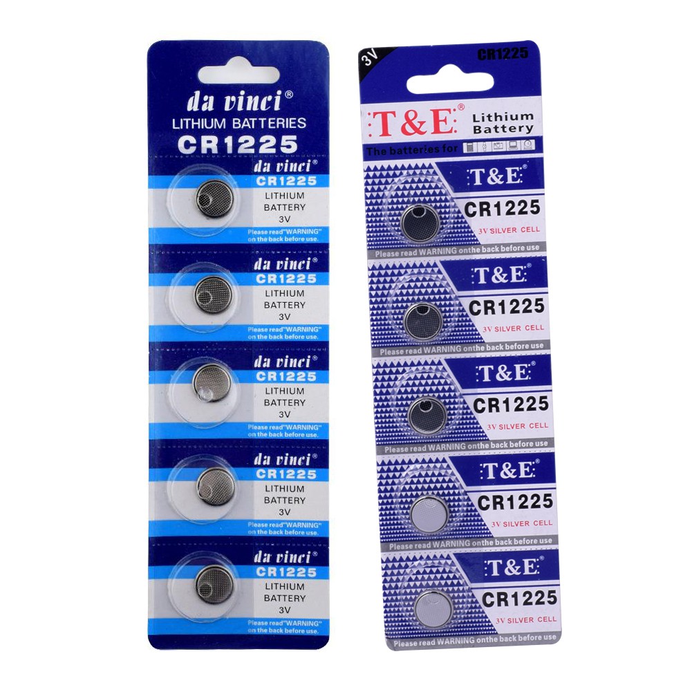 แบตเตอรี่ CR1225 LM1225 BR1225 1 ชิ้น 3V button battery.
