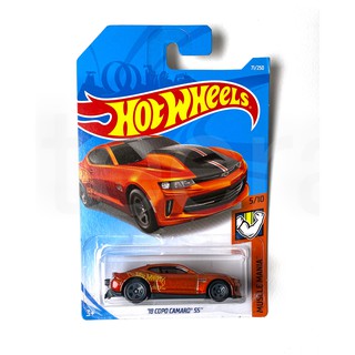 Hotwheels 18CopoCamaroSS-red color