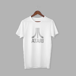 เสื้อคู่วินเทจ - PRNT - เสื้อยืดพิมพ์ลาย Atari แบบโยนกลับ