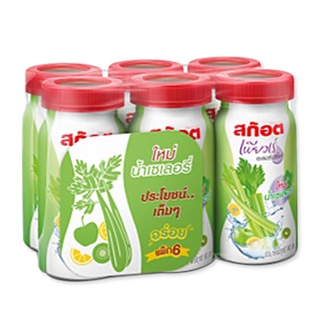 สก๊อต เพียวเร่ น้ำเซเลอรี่ 90 มล. x 6 ขวด Scotch Puree Celery Drink 90 ml x 6 Bottles