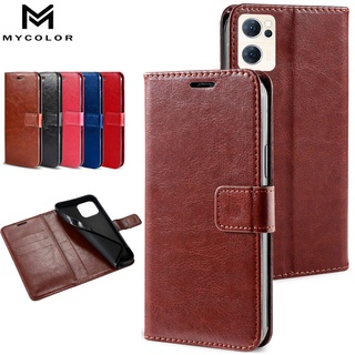 เคสหนังฝาพับตั้งได้ สำหรับ OPPO Reno 8 8Z 7 7Z 6 6Z 5Z Pro+ Pro Plus 5G 4G 2022