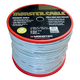 ของแท้ 100% Monster MCX-1s Speaker Cable สายลำโพงตัดแบ่ง Mseries / 14 Gauge / แบ่งขายราคาต่อเมตร