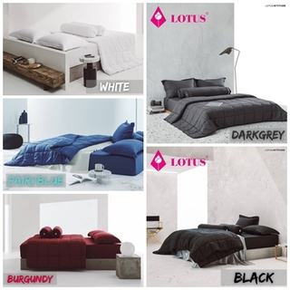 ผ้านวมเย็บติด ขนาด 90x100นิ้ว (1ชิ้น) Lotus รุ่น ATTITUDE ทอ 490 เส้นรุ่นใหม่ล่าสุด ผ้านุ่มๆ สินค้าแท้