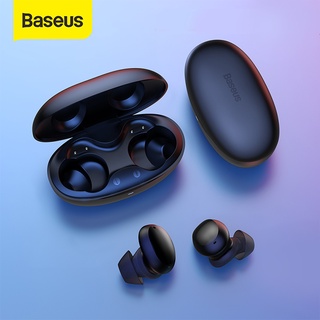 Baseus W11 TWS หูฟังบลูทูธ 5.0 หูฟังไร้สาย กันน้ํา รองรับการชาร์จแบบไร้สาย ชาร์จเร็ว