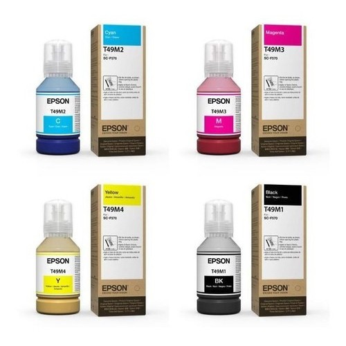 Epson Ink Bottle Number T49K1-4 หมึกเติมขวด เบอร์ T49K1-4 สำหรับ SC-T3130X ของแท้