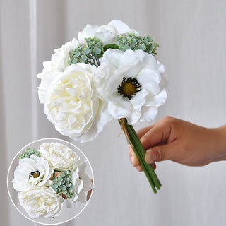 ช่อดอกโบตั๋นปลอม ดอกยิปโซจําลอง DIY สําหรับตกแต่ง