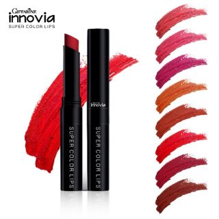 🔥รับโค้ดส่วนลด60฿✅Lipstick innovia Giffarine เนื้อกำมะหยี่ สีสวยเว่อร์ สดมากกก ไม่ทำให้ปากดำ ปากคล้ำ