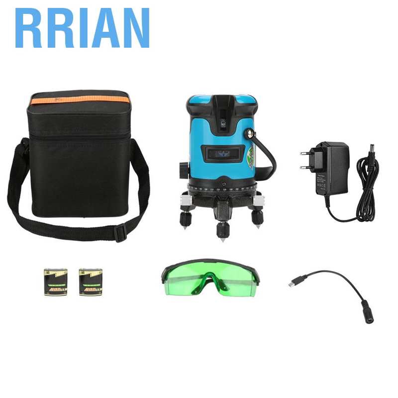 Rrian 235 Line เลเซอร์วัดระดับ 360 องศาแนวนอน 100-240v สีเขียว ...