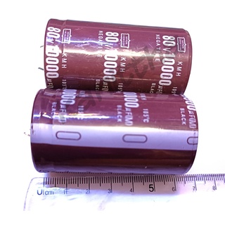 C Capacitor 10000uf 80v 105°C คาปาซิเตอร์ ตัวเก็บประจุ ตัวซี ตัวC