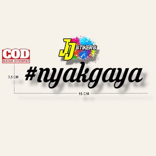 สติกเกอร์ตัดสติกเกอร์ Nyakgaya