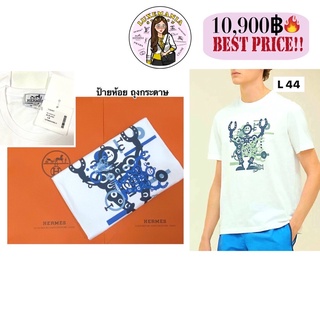 👜: New!! Hermes T-Shirt Hello Mr.Ferrier‼️ก่อนกดสั่งรบกวนทักมาเช็คสต๊อคก่อนนะคะ‼️