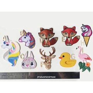 Animal iron-on patch ตัวรีดติดเสื้อรูปสัตว์ขนาดใหญ่