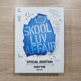 [พร้อมส่ง] อัลบั้ม BTS Skool Luv Affair Special Addition พร้อมโปสเตอร์ บังทัน บีทีเอส SLA