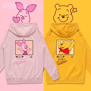 ฤดูใบไม้ร่วงฤดูใบไม้ผลิใหม่ Casual ขนแกะบาง SLIM FIT Hood หลวมหลวมรูปแบบ Bear ตรงกับชุดใดๆ Hoodie สำหรับผู้ชายและผู้หญิง