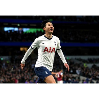 โปสเตอร์ Son Heung Min ซน ฮึง มิน ท็อตแน่ม ฮ็อทสเปอร์ COY Spurs ตกแต่งผนัง ฟุตบอล Football Poster ตกแต่งบ้าน โลโก้ รูปภา