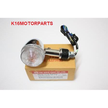 ไฟเลี้ยว ไฟเลี้ยวหลัง รุ่น SCOOPY-I รุ่นแรก ซ้าย-ขวา ขาชุบ,ฝาใส # 4622-079-LZSD # ยี่ห้อ HMA - รูปที่ 2