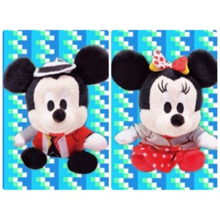 พวงกุญแจ ตุ๊กตา มิกกี้ มินนี่ Mickey Minnie Ball Chain