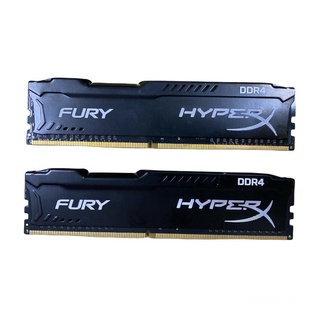 RAM (แรม) KINGSTON FURY HYPER-X DDR4/BUS2133 8GB (4x2) สีดำ สินค้ามือสอง มีประกันให้ ไม่มีกล่อง สินค้าพร้อมใช้งาน ⚡