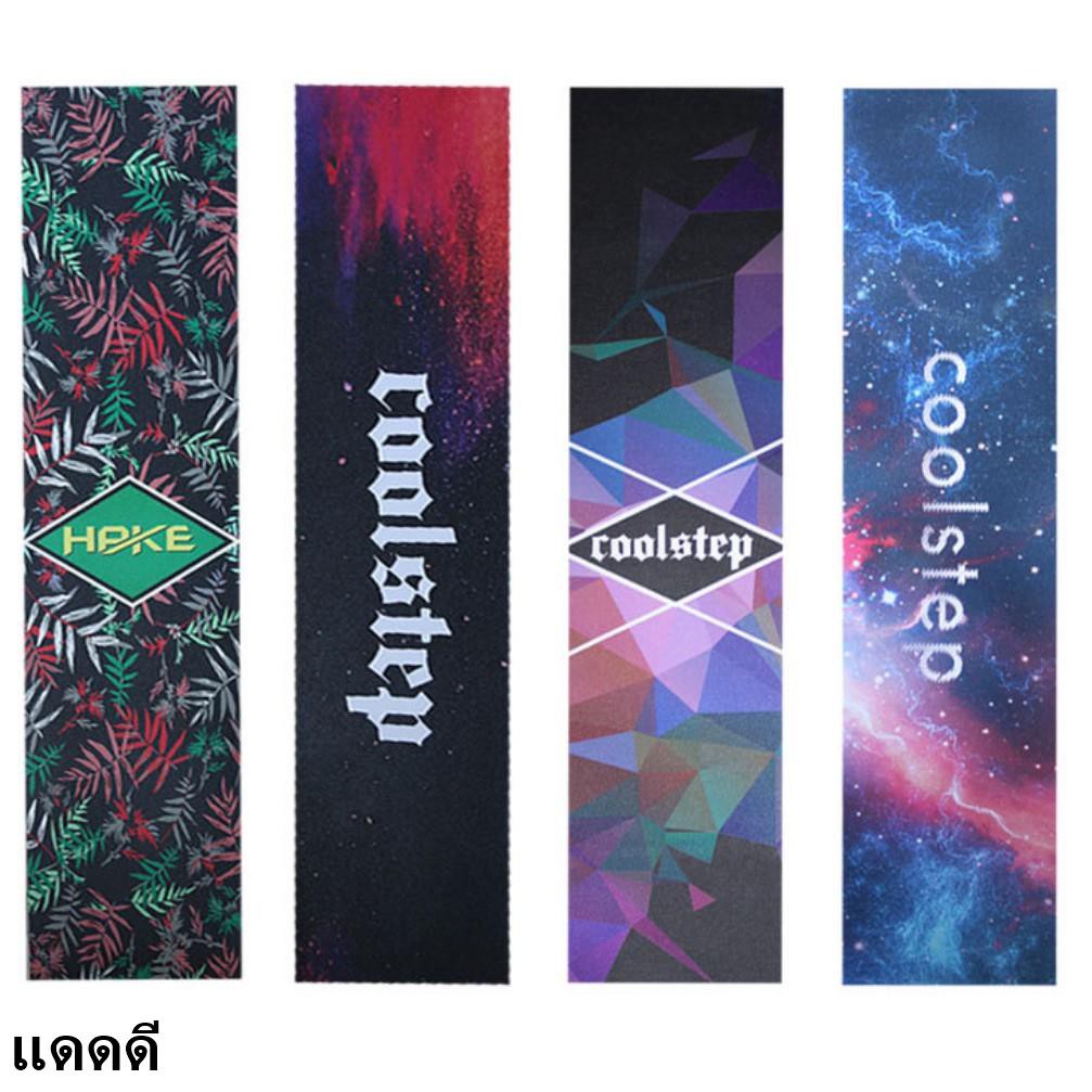 พร้อมส่ง OS780 colorful printed griptape longboard 117cm dance