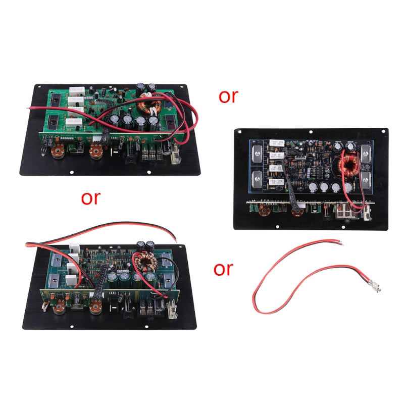 Met PA-80D 12V 1000W Mono Car Power Amplifier ซับวูฟเฟอร์เบสทรงพลังเครื่องขยายเสียง