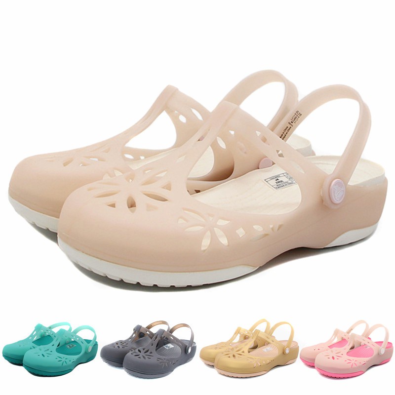 Original Crocs Womens Shoes Isabella Clog AUTHENTIC Sandals สต็อกพร้อม [204939]
