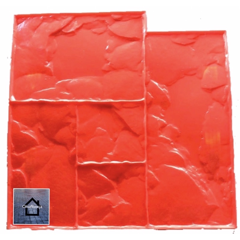 ❤️แม่พิมพ์ลายแอชล่า สำหรับทำพื้นคอนกรีตพิมพ์ลาย ขนาด 59x59x1.5 ซม น้ำหนัก 4 กิโลกรัม