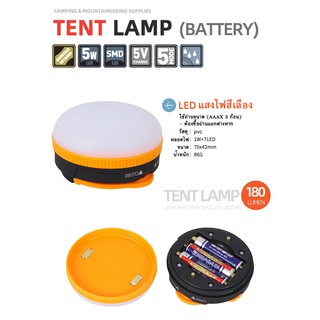 ไฟเต้นท์ LED หลอดไฟพกพา สำหรับการตั้งแคมป์