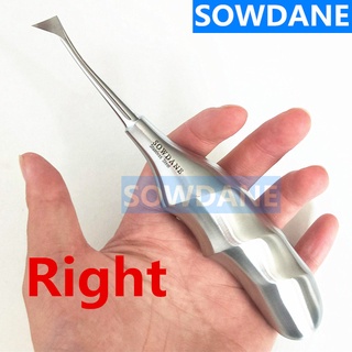 2 pcs Dental Root Elevator Minimally Invasive Tooth Extracting Forceps Set Dental Surgical Tool  Teeth Whitening Curved