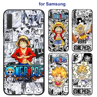 เคส SAMSUNG A04 A04S A13  A23 A33 A53 A73 A03 A52s A52 A72 A12 M12 5G   มือถือเคสโทรศัพท์มือถือลายการ์ตูน One Piece สําหรับ