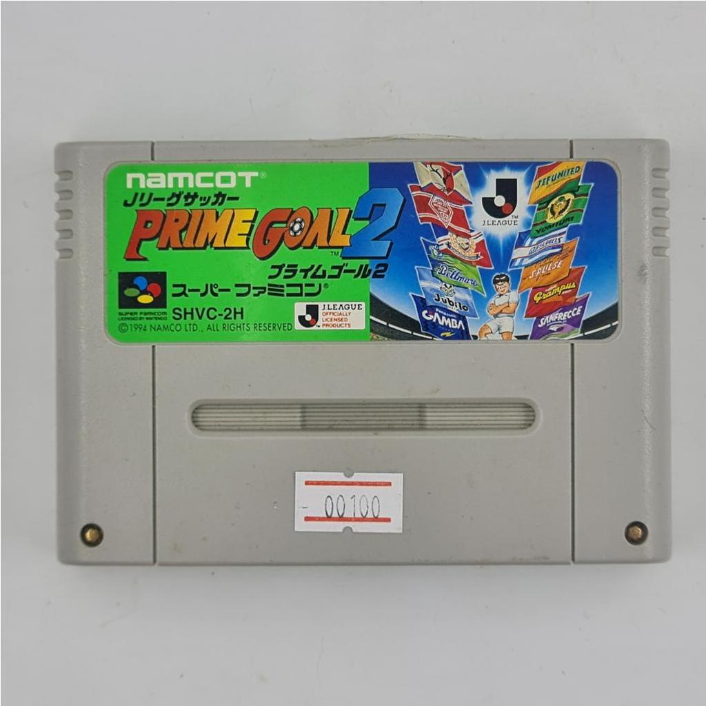 [00100] J. League Soccer Prime Goal 2 (JP)(SFC)(USED) แผ่นเกมแท้ มือสอง !!