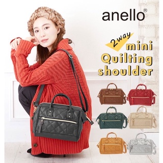 🔥anello กระเป๋าสะพายข้าง Mini Classic 2Way Mini Shoulder Bag PU_AH-H1861 ของแท้100%❤️