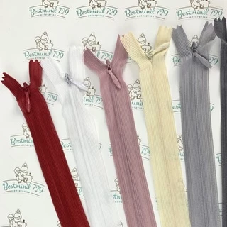 ซิปซ่อน 20" ซิปติดกระโปรง