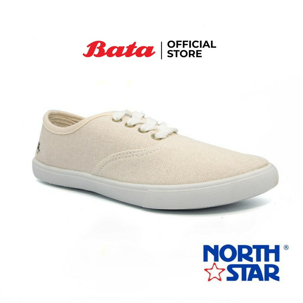 Bata NORTHSTAR-LADIES รองเท้าผ้าใบแฟชั่นหญิง แบบเชือก สีขาว รหัส 5391028
