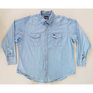 เสื้อ Wrangler กระดุมมุก  Size 3XL (I1411)