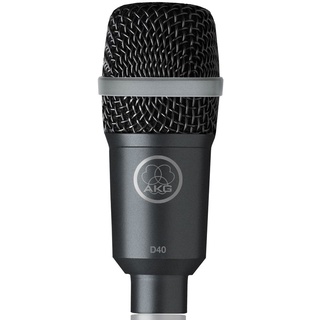 AKG D40 *ของแท้ รับประกันศูนย์* ไมค์ไดนามิกสำหรับเครื่องดนตรี, 75 Hz-20 kHz, ฟรี!! ที่ยึดขาไมค์/ยึดขอบกลอง/กระเป๋า