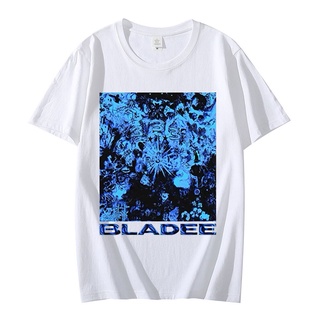 เสื้อผ้าผชเสื้อยืดแขนสั้นลําลอง พิมพ์ลายกราฟฟิค Swedish Rapper Bladee 333 สไตล์ฮิปฮอป สตรีท เหมาะกับฤดูร้อน สําหรับผู้ชา