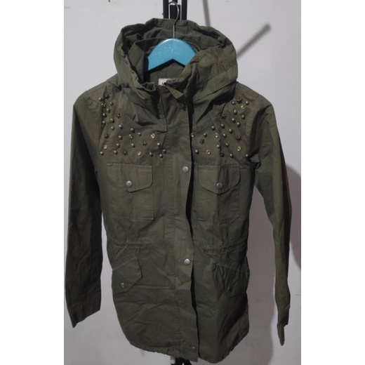 เสื้อแจ็คเก็ต Funky Parka สําหรับผู้หญิงยี่ห้อ Uno