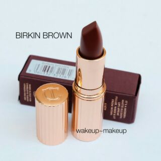 - พร้อมส่ง - ลิปสติก Charlotte Tilbury Matte Revolution Lipstick # Birkin Brown