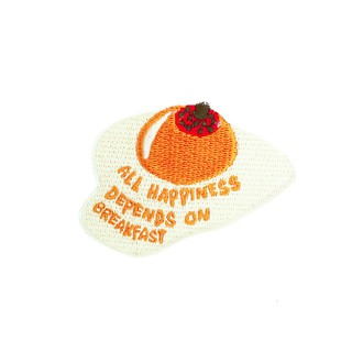 All happiness - embroidered patch ตัวรีดลายปัก
