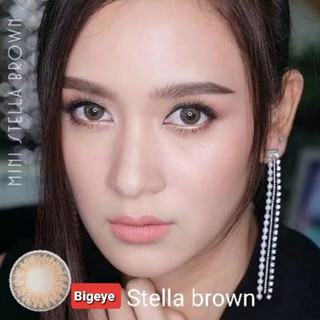 💟  Stella Pitchylens Lovely Wink สายตา -00 ถึง -1000 brown gray  ระบุยี่ห้อ ถามก่อน Contactlens บิ๊กอาย