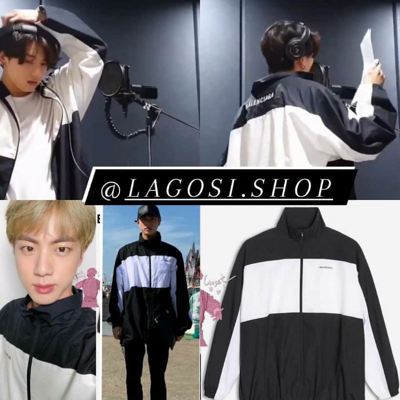 JK JIN BALENCIAGA ZIP JACKET PAYMENT PO 1 2 3