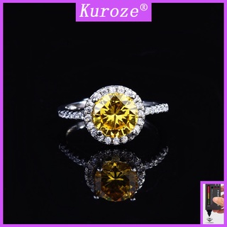 [Gra] แหวนแฟชั่นใหม่ Moissanite เปิด