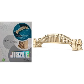 &gt;&gt;พร้อมส่ง&lt;&lt;จิ๊กซอว์ไม้ [JIGZLE Wooden Puzzle] Sydney Harbour Bridge