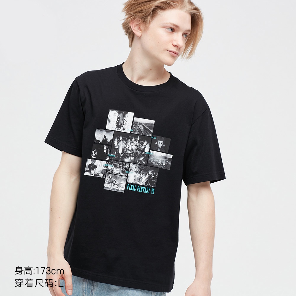 พร้อมส่ง เสื้อยืดแขนสั้น พิมพ์ลาย Final Fantasy สําหรับผู้ชาย 449080 #4