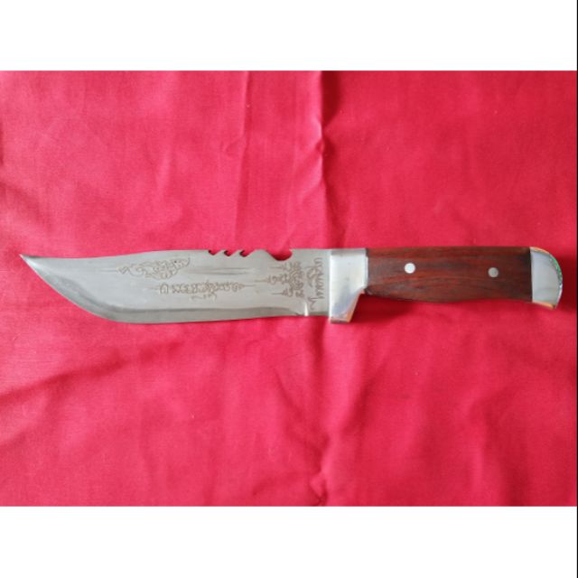 มีดเดินป่าเหล็กSK7" อรัญญิกแท้