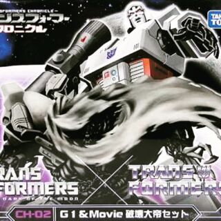 TAKARA : TRANSFORMERS 3 DOTM : CH-02 TRANSFORMERS CHRONICLE G1 + Movie VOYAGER MEGATRON ของใหม่ มือ 1 ของแท้ 100%