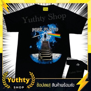 เสื้อวง Pink Floyd เสื้อยืดแฟชั่นวินเทจ90 ไม่มีตะเข็บข้าง ใส่ได้ทั้งชายและหญิง